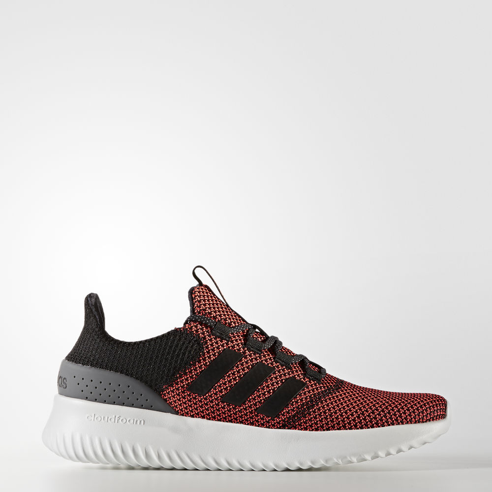 Adidas Cloudfoam Ultimate - αθλητικα παπουτσια ανδρικα - Κοκκινα/Μαυρα/Μαυρα,Μέγεθος: EU 36 – 54 2/3